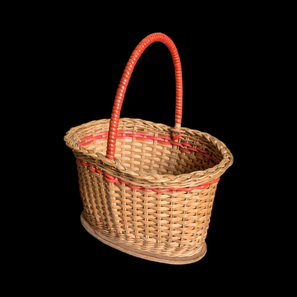 1950's Wicker Basket