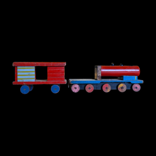 Vintage Wooden Toy Train