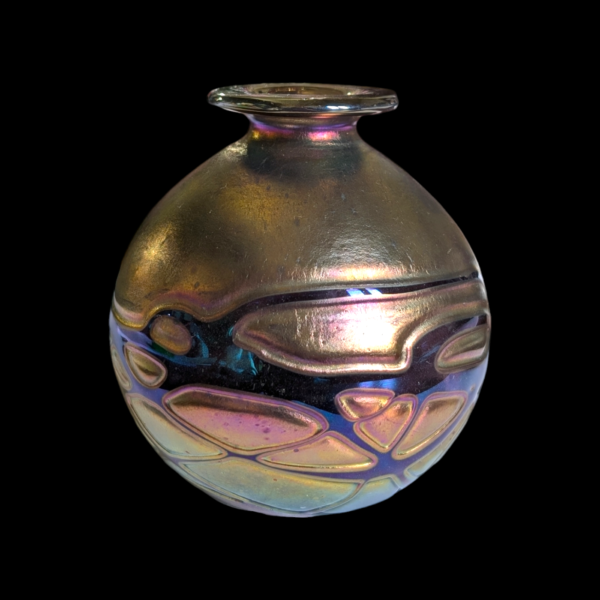 Beautiful Opalescent Mdina Glass Vase