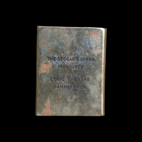 The Beggars Opera 1920-22 Enamelled On Brass Lyric Theatre Match Box Cover - Image 3