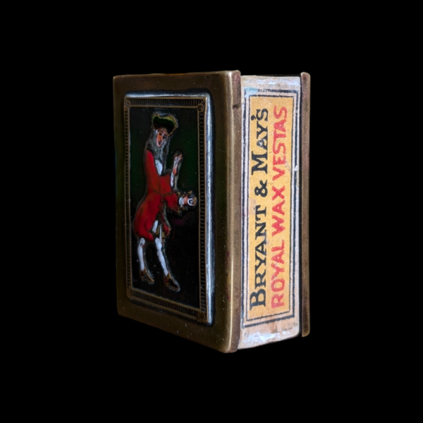 The Beggars Opera 1920-22 Enamelled On Brass Lyric Theatre Match Box Cover