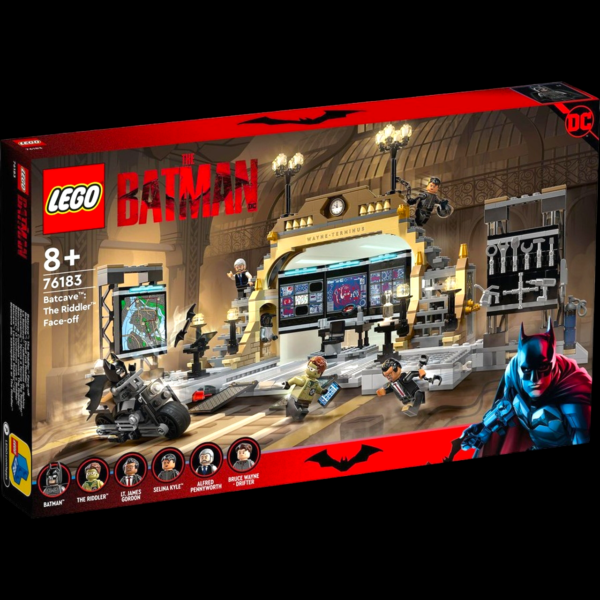 Lego Batman Bat Cave The Riddler Face-Off