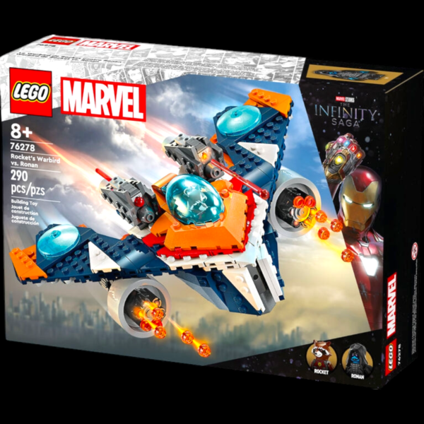 Lego Marvel Infinity Saga Rockets Warbird Vs Ronan - New & Sealed