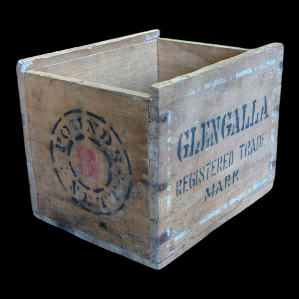 Vintage Glengalla Rustic Tea Chest