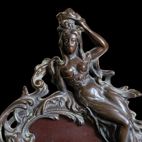 Art Nouveau Bronze Photo Frame - Image 3