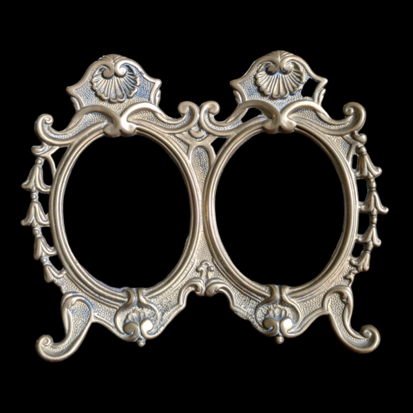 Antique Double Brass Frame