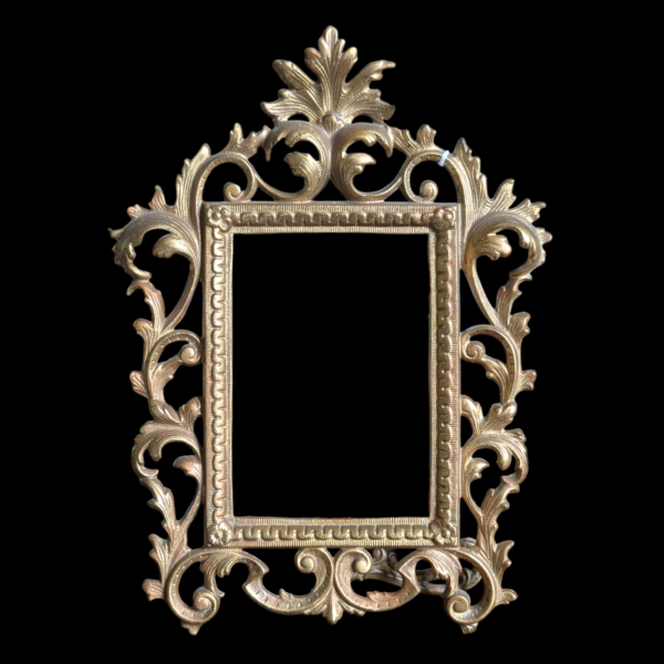 Victorian Brass Photo Frame