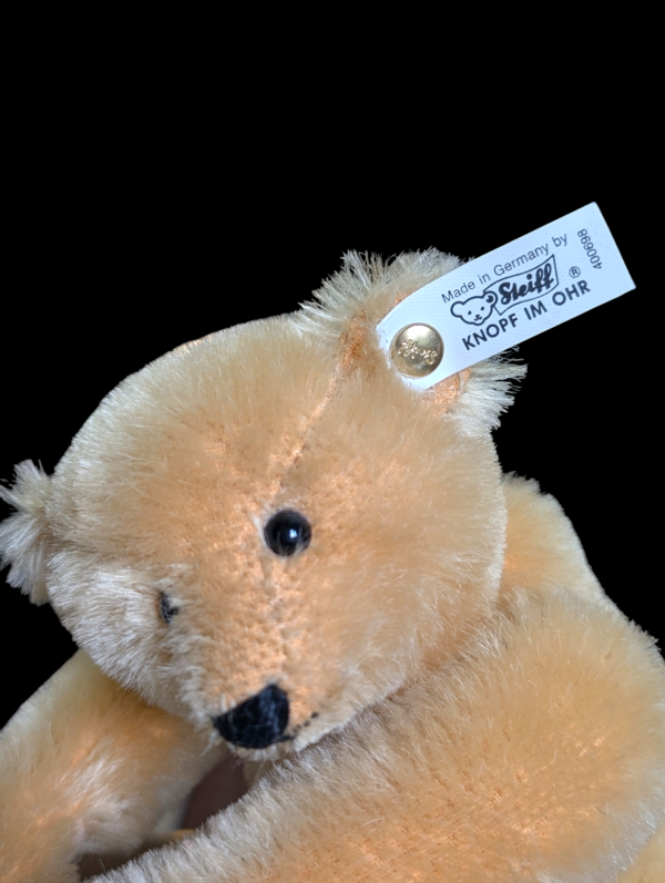 Steiff Limited Edition Buscum Bear Retired Mohair & Glass Eyes On Bike - Image 3