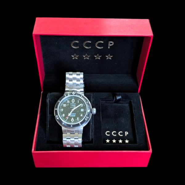 CCCP Black Face 1980 Automatic Wristwatch