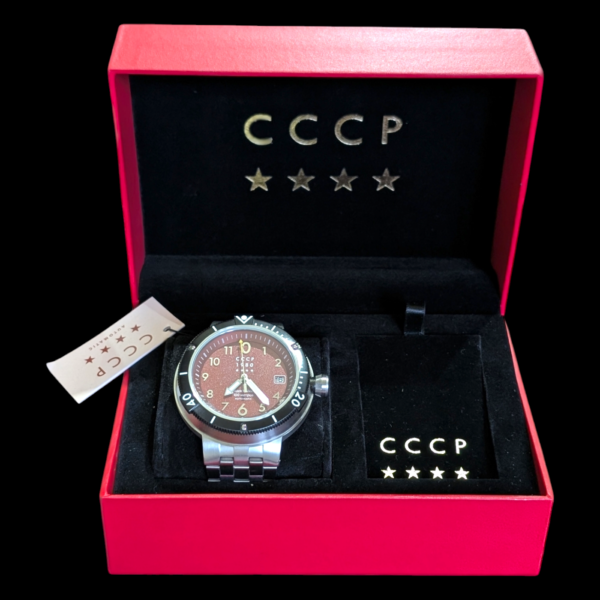 CCCP Fadeyev Red Face 1980 Automatic Wristwatch