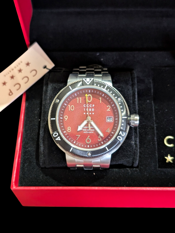 CCCP Fadeyev Red Face 1980 Automatic Wristwatch - Image 2