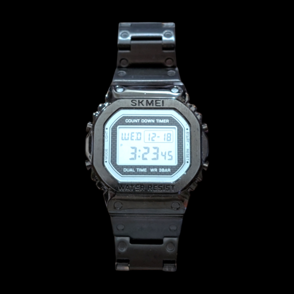 Skmei Black Water Resistance Digital Wristwatch