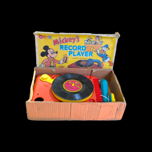 1978 Disney Mickeys Record Player - Boxed