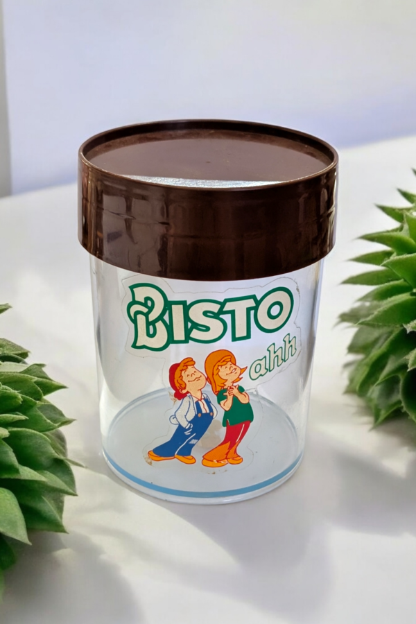 Bisto Plastic Advertising Kitchen Storage Jar - Image 2