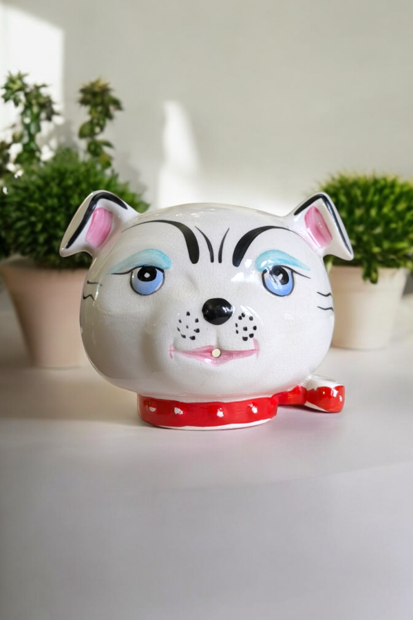 1950's Cat Face String Holder Dispenser - Image 3