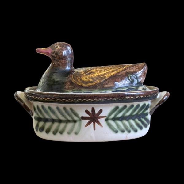 French Quimper Duck Tureen