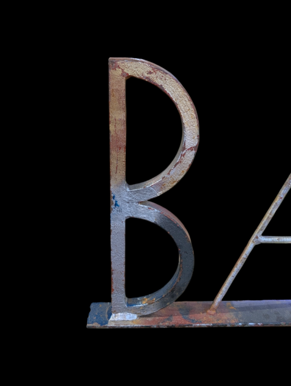 Large Painted Industrial Banksy Sign - Image 3