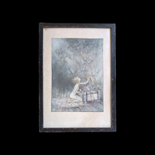 Vintage Framed Storybook Print