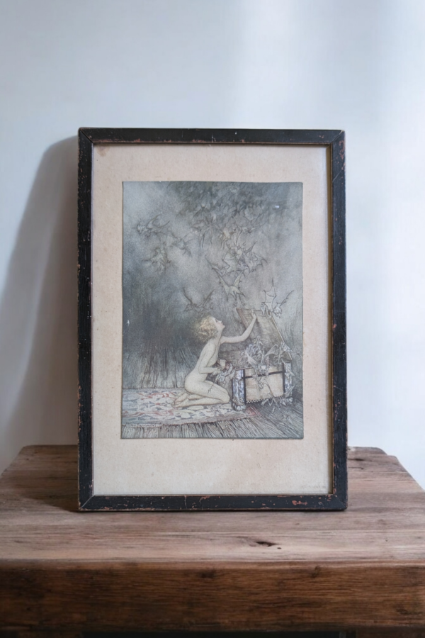 Vintage Framed Storybook Print - Image 2