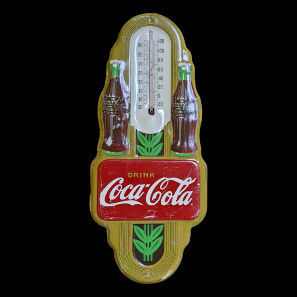 Vintage Coca Cola Advertising Thermometer