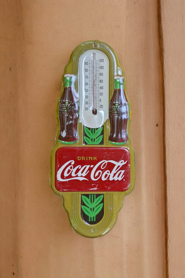 Vintage Coca Cola Advertising Thermometer - Image 2