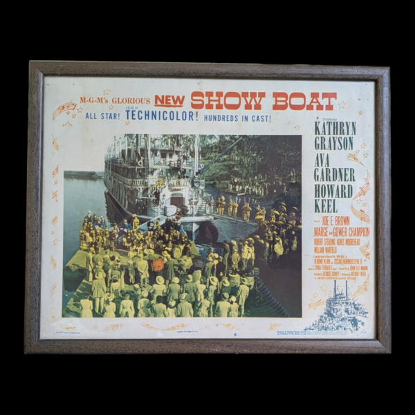 1951 Shaw Boat Movie Poster