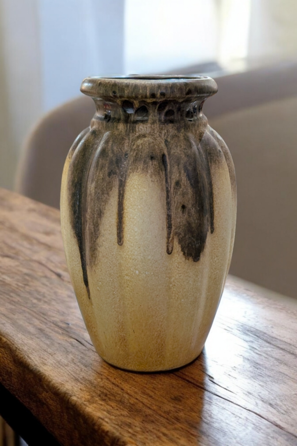 Large West German Lava Vase - Image 2