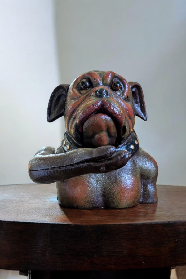 Cast Iron Bulldog Coin Bank - Image 4