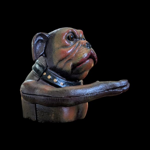 Cast Iron Bulldog Coin Bank - Image 2