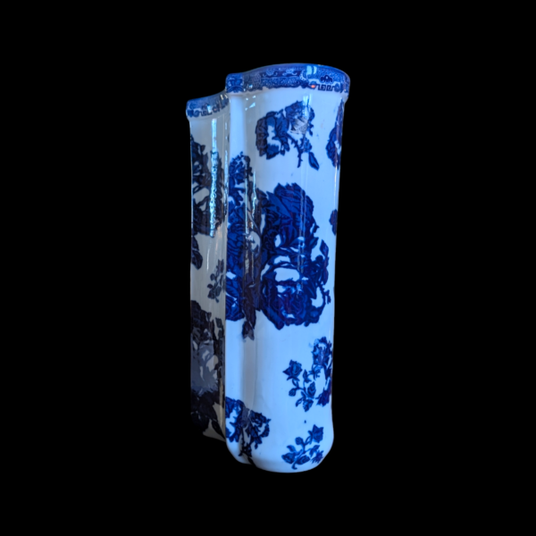 C1900 Blue & White Floral Stick Stand - Image 2