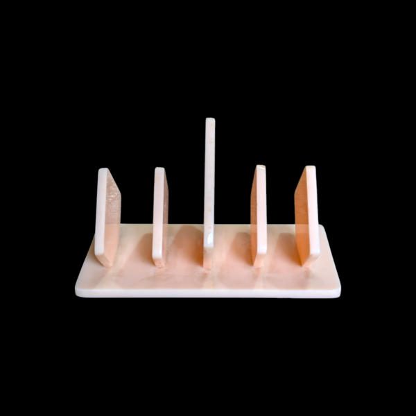 Art Deco Coral Celluloid Roast Rack - Image 2