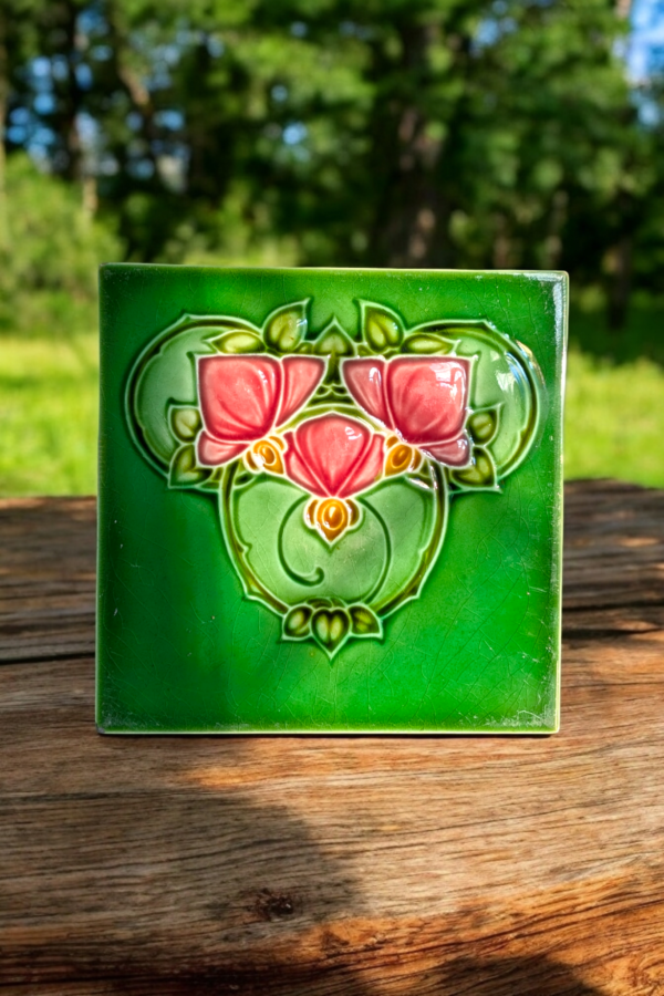 Art Nouveau Tile - Image 2