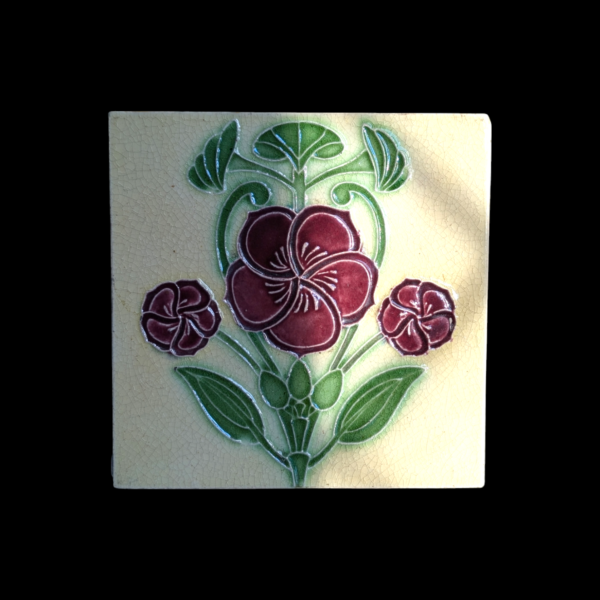 Victorian Flower Tile