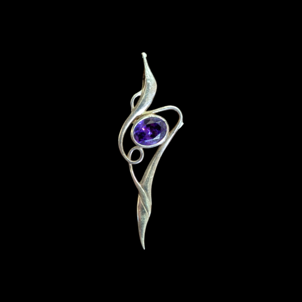 Silver & Amethyst Pendant