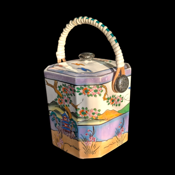 Iridescent Japanese Tea Caddy