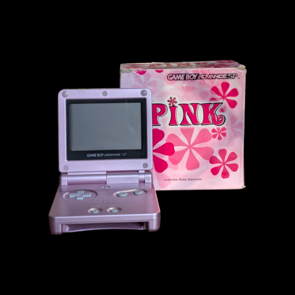 Limited Edition Pink Game Boy Advance SP - Working With Manuals