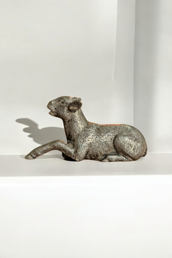 Solid Sterling Silver Lamb - Image 3