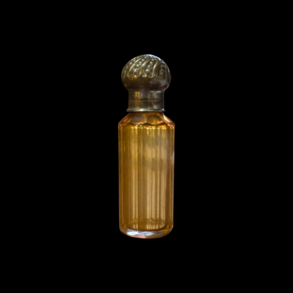 Amber Glass Screw Top Perfume Bottle