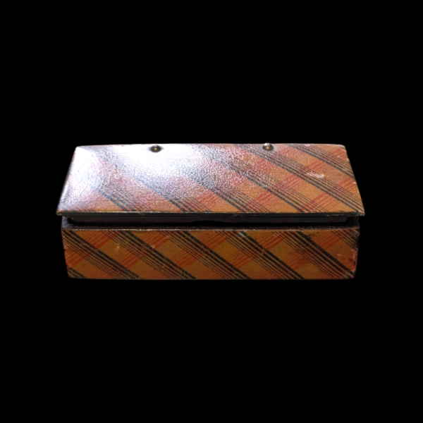 19th Century Tartan Ware Snuff Box