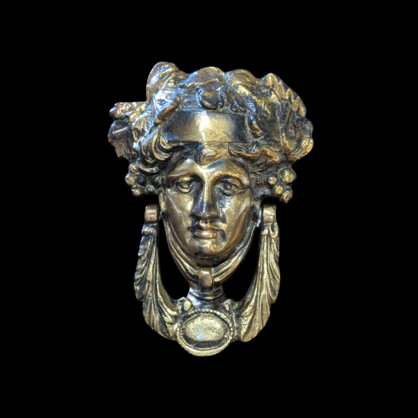 Art Nouveau Gilt Brass Door Knocker