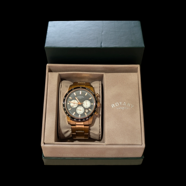 Rotary Chronograph 2018 With Box & New Battery - Image 2