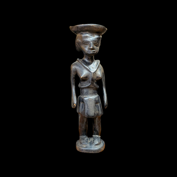 Early 20th Century Carved Wood African Figure