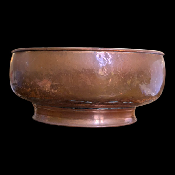 Large Copper Fruit Bowl