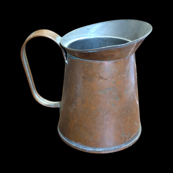 Antique Copper Pint Jug - Image 2