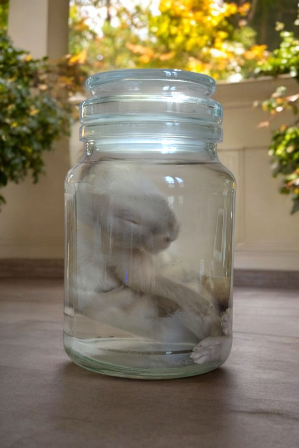 Wet Specimen Hare In Glass Jar - Image 3