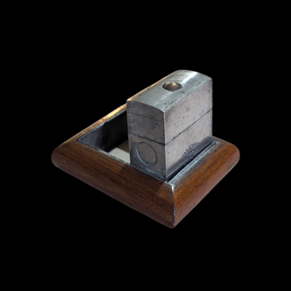 Victorian Inkwell On Walnut Stand - Image 3