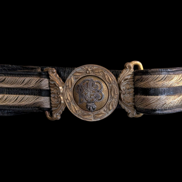 An Edward VII Full Dress Sword Belt