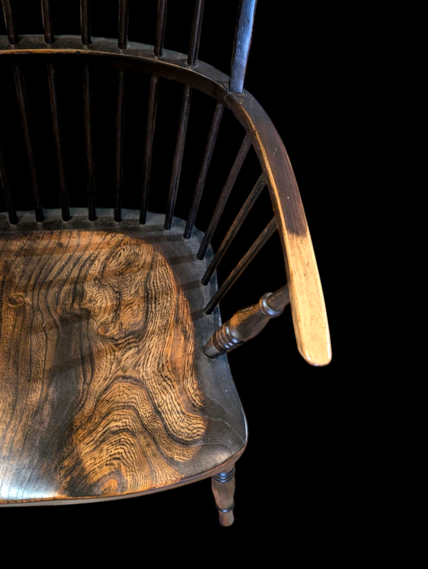 Early 20th Century Stick Back Windsor Chair - Image 4