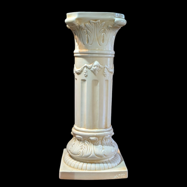 Ceramic Plant Stand Column