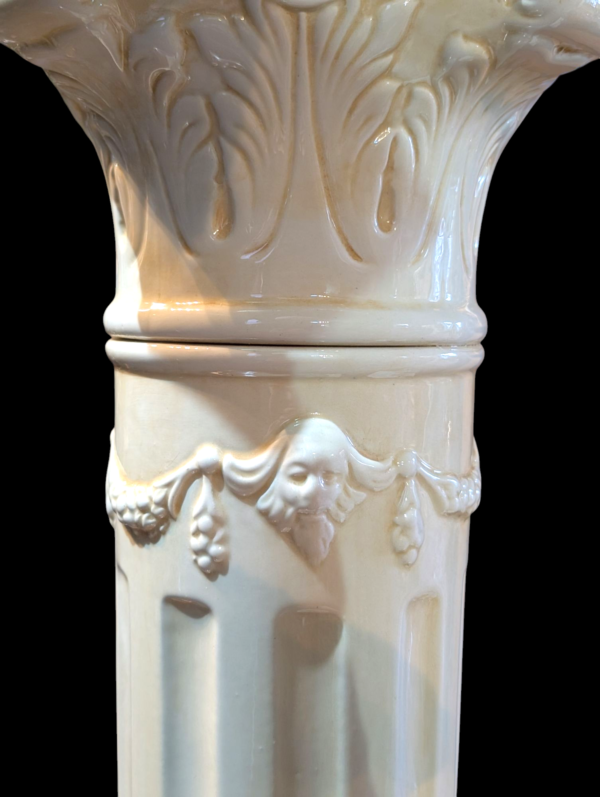 Ceramic Plant Stand Column - Image 3